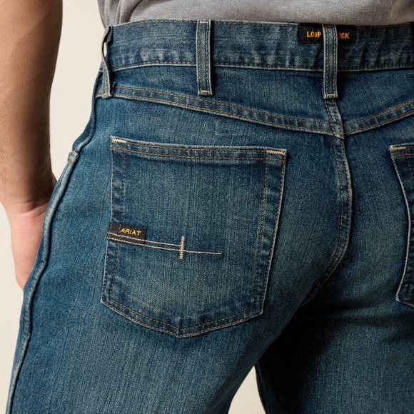 NWT Ariat Rebar M4 Relaxed DuraStretch Basic Boot Cut Jean - Picture 7 of 8